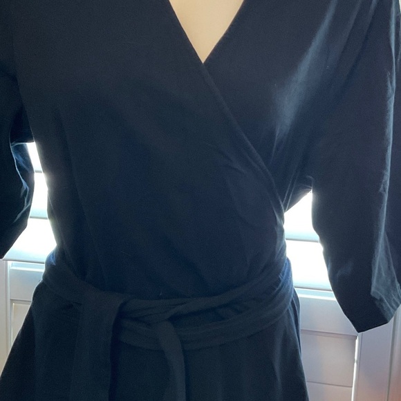 Chic Black Long Sleeve Dress - Picture 3 of 9
